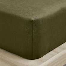 Emile European Flax Linen Fitted Sheet